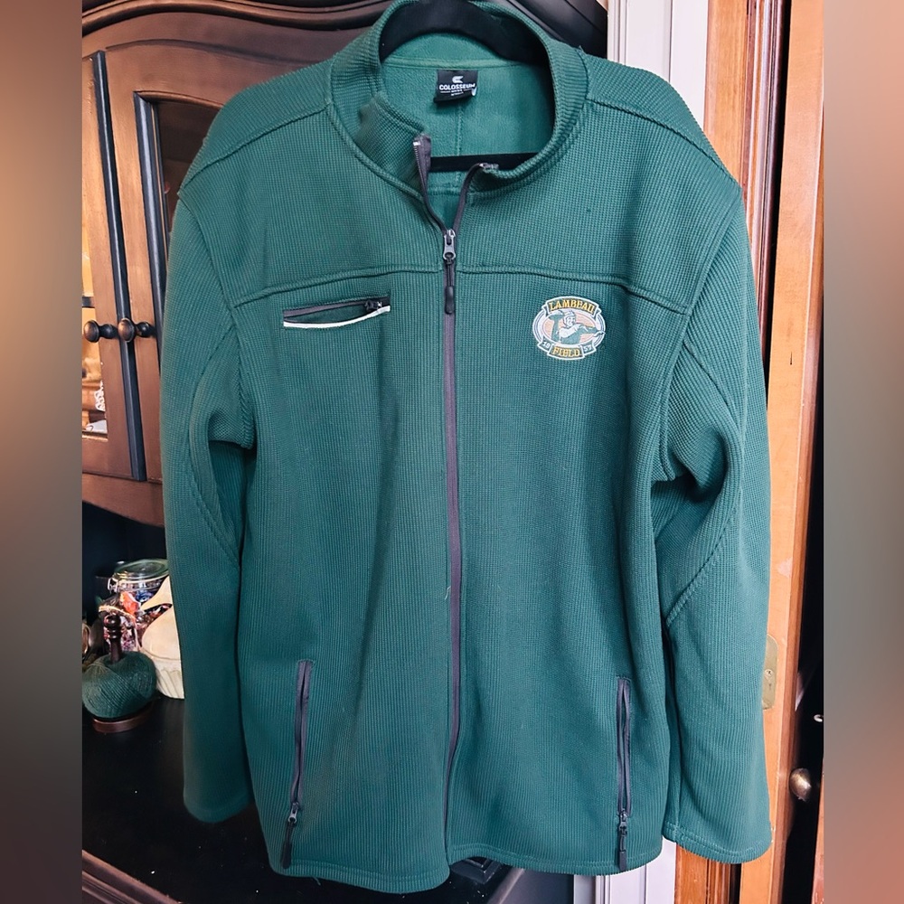 Green Bay Packers Colosseum brand jacket for men